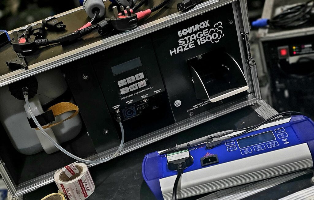 PAT testing of event electrical equipment
