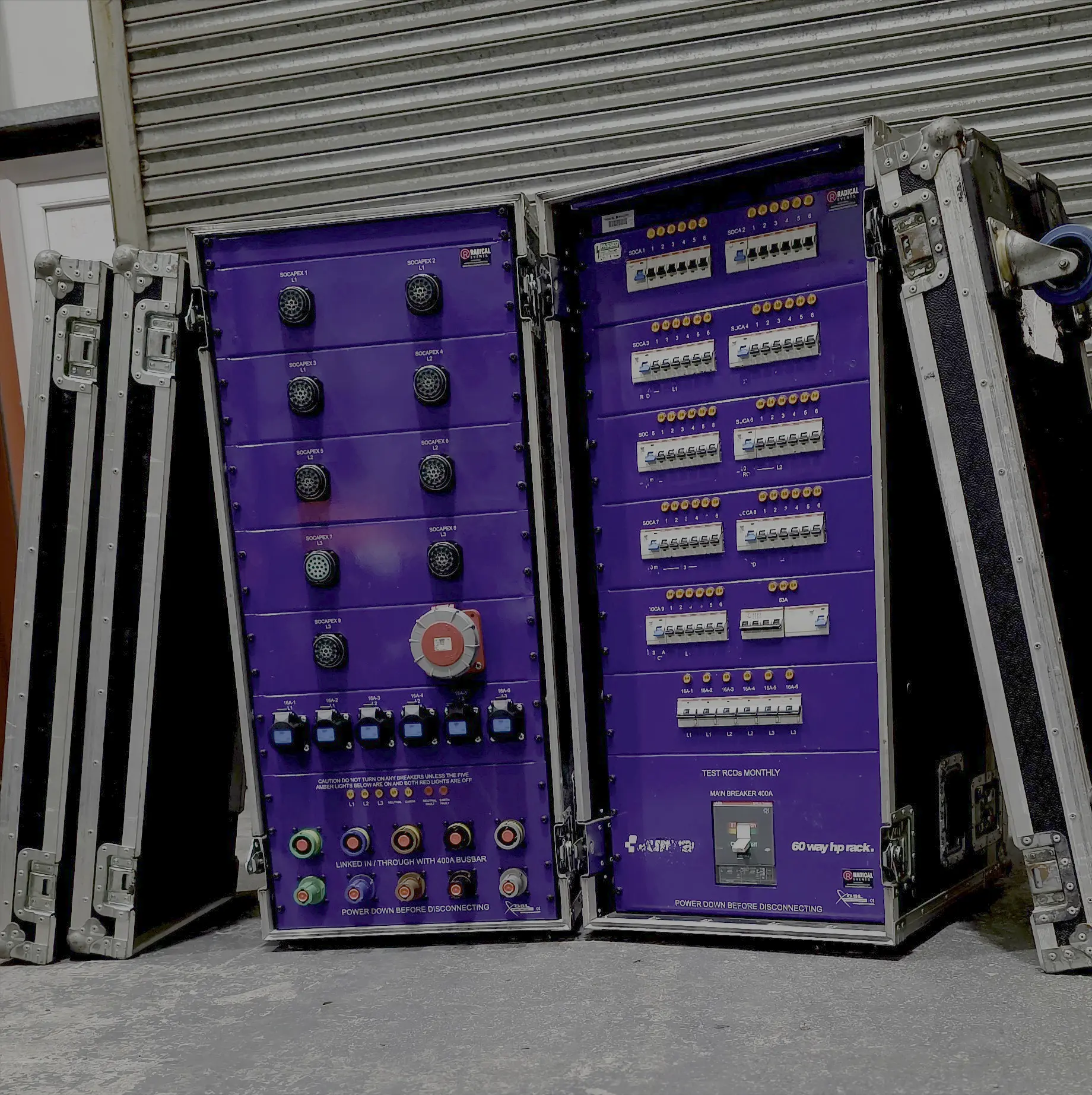 Structured cabling and power infrastructure