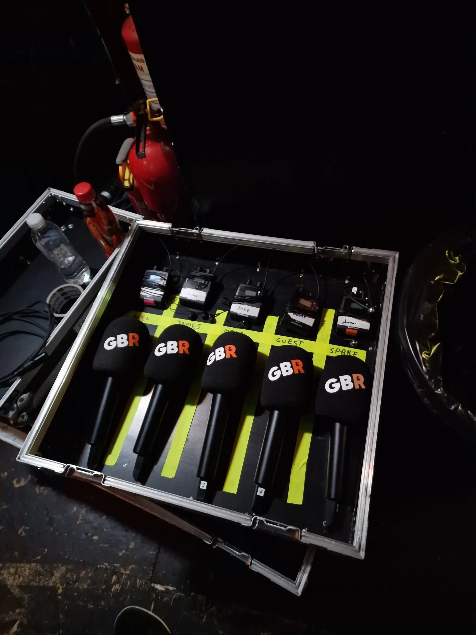 Wireless microphones and IEM monitoring for hire